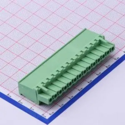 WJ2EDGKB-5.08-14P 插拔式5.08mm接线端子 1x14P 排数1 每排P数14