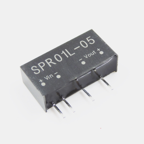 SMU01M-05 1W 12V-5V非稳压单路出明纬DC-DC模块电源【含税价】