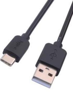 USB电缆/数据线  S100920007 数据线  AM TO TYPE-C 黑色 线长1米