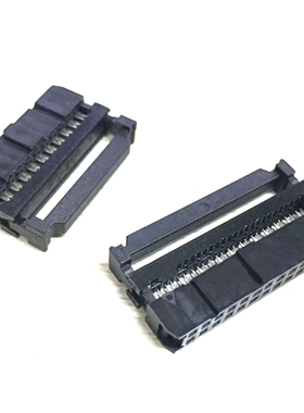 接插件 DENK 扁平线连接器 排线插头 FC-20P 间距2.54mm 全铜