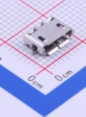 Micro-AB 母 USB连接器 1981584-1 封装 SMD  订货91-93个工作日
