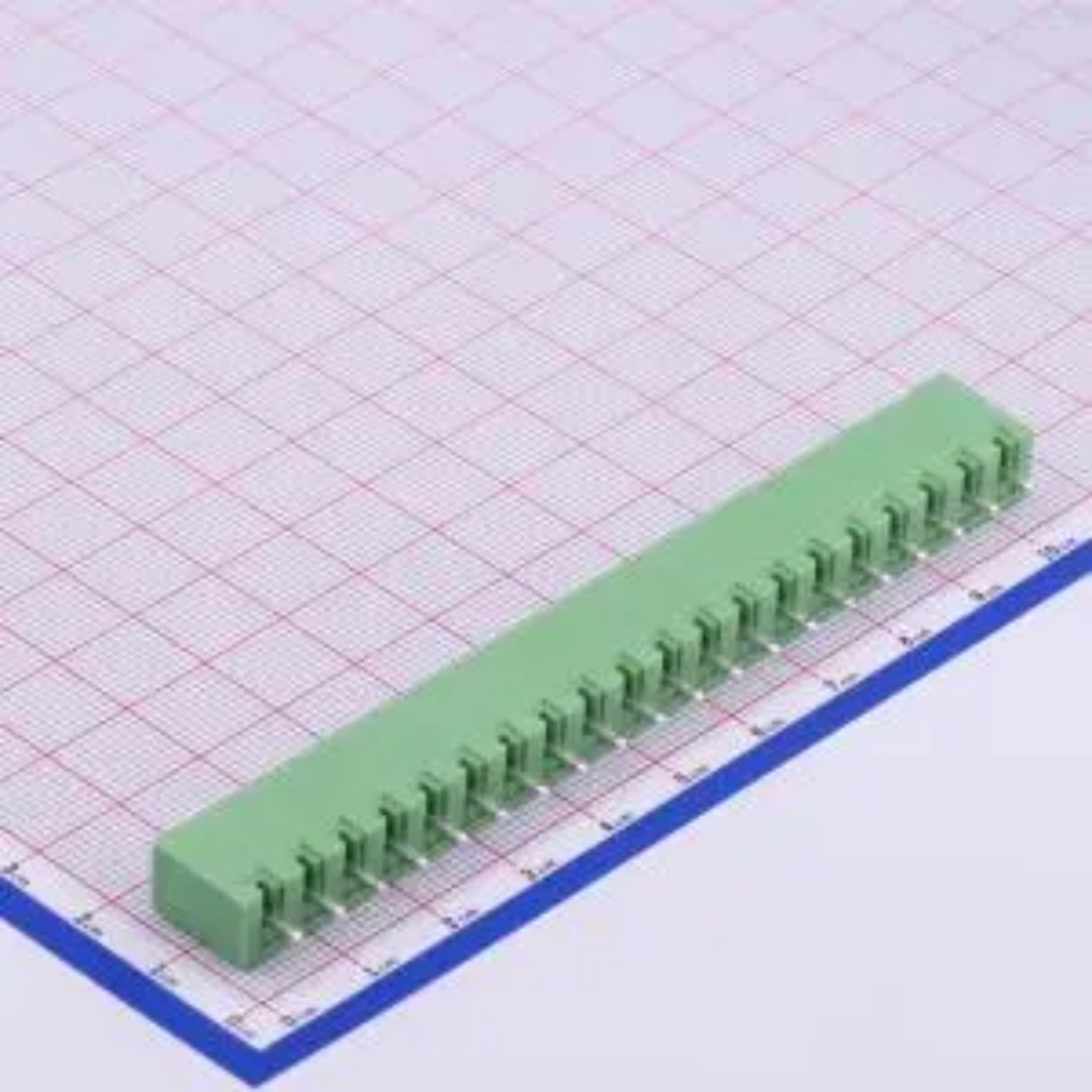 WJ2EDGVC-5.08-20P 插拔式 5.08mm接线端子1x20P 排数1 每排P数20