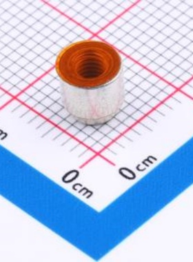 圆螺母SMTSOM340STR电路板表贴圆螺母柱PCB贴片连接器M3X4 铁镀锡