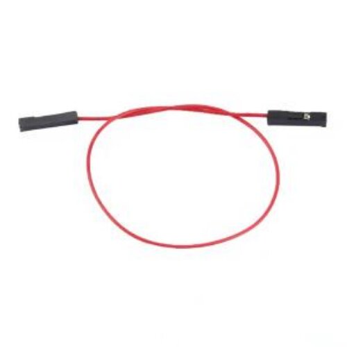 2-1571-28端排电子线2.54杜邦线母对母单P同向(红)环保纯铜半镀金