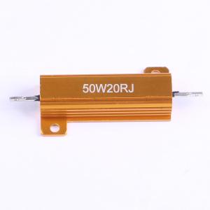 HoRX-50W-20R-5% 铝壳/瓷管电阻 20Ω ±5% 50W 封装:螺栓安装