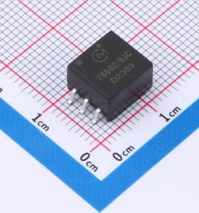 脉冲变压器 78602/9JC 封装：SMD-6P,9.5x9mm 包装：管装 50个/管