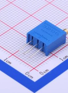3296W-1-102LF 可调电阻/电位器1kΩ ±10% 封装SIP-3P,9.5x4.8mm
