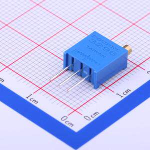 3296W-1-203LF可调电阻/电位器20kΩ±10% 封装插件/包装方式管装