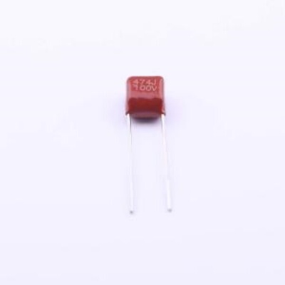 PE474J2A0502   薄膜电容  470nF ±5% 100V  封装： 插件,P=5mm