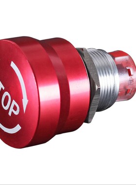 红波按钮LAS1-AGQ-11TSA紧急停止按钮开关机器总开关急停按钮