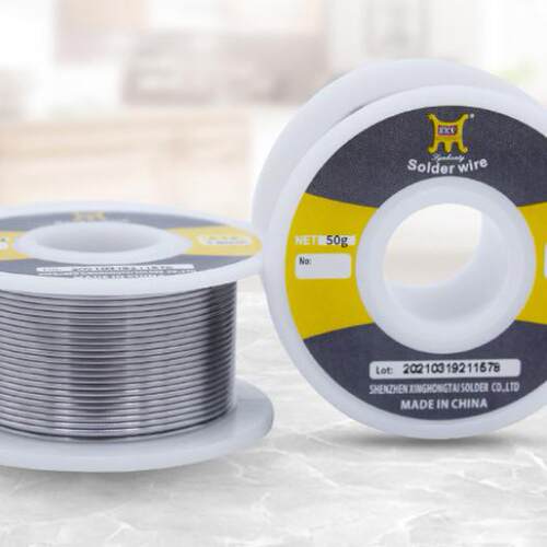 锡丝/锡线 XHT(兴鸿泰)有铅焊锡丝 Sn63Pb37 Φ0.6mm 50G/锡线1卷