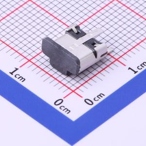 1051330011 封装 SMD 编带 500个/圆盘 USB连接器Micro-B 母 立贴