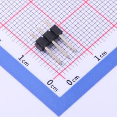 PZ254V-11-03P排针间距:2.54mm 1x3P直插 方针 封装 插件P=2.54mm