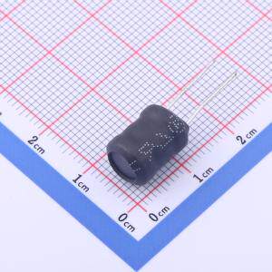 PDPTAT0810-222K色环插件工字电感2.2mH±10%300mA封装D9.5xL12mm