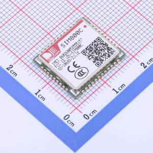2G/3G/4G/5G模块 SIM800C 封装：SMD,15.7x17.6mm 包装 50个/托盘