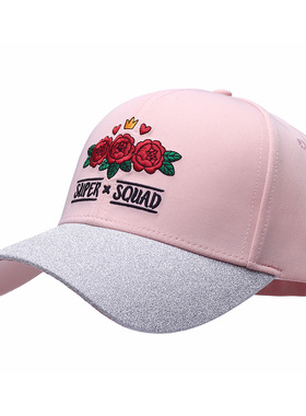 棒球帽女韩版显脸小大脸大号大头围适合圆脸帽子女鸭舌帽大脸宽檐