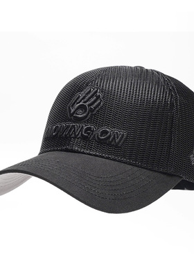 夏季透气网帽 显脸小帽子大头大脸大头围棒球帽 加宽帽檐加大男帽