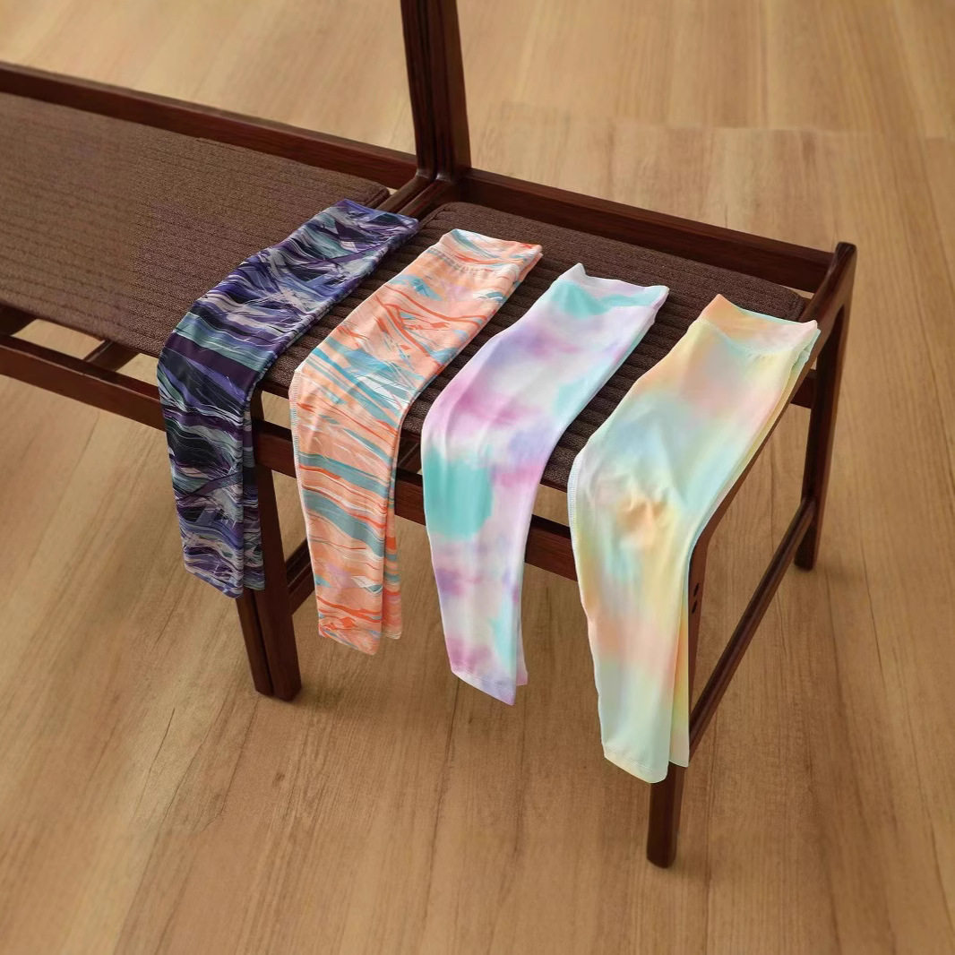 儿童高弹瑜伽裤新款女童渐变色弹力运动裤女宝宝春秋夏外穿打底裤,童装/婴儿装/亲子装,打底裤,淘宝优惠券,粉丝福利购,淘宝优惠卷