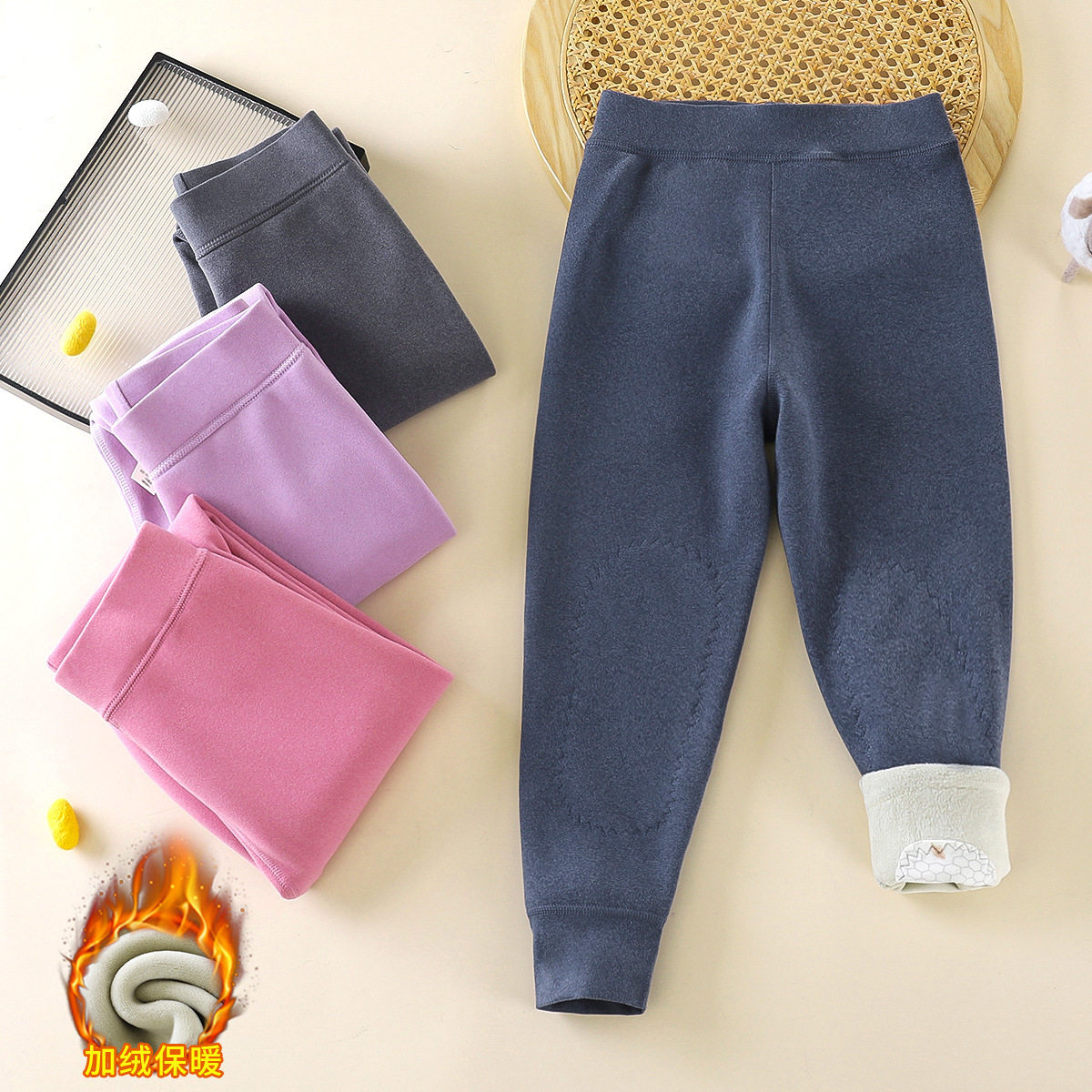 新款儿童护膝膨体绒保暖裤冬季加绒加厚内搭男童女童校服神器童裤,童装/婴儿装/亲子装,保暖裤,淘宝优惠券,粉丝福利购,淘宝优惠卷