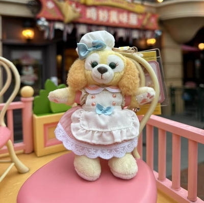 新品迪士尼厨师饼饼挂件可琦安烘培系列钥匙扣