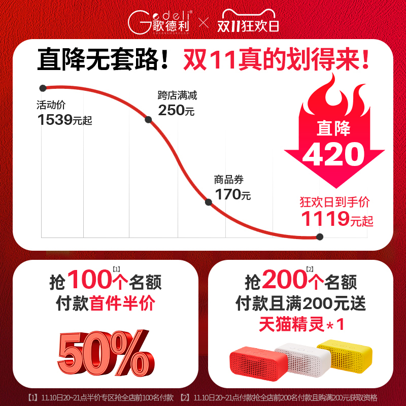 歌德利V1 6代人体工学椅电脑椅办公椅靠背透气家用舒适电竞椅老板