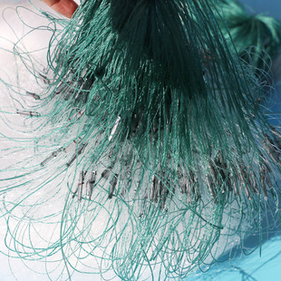 泗阳渔民鱼网粘网三层沉网100米丝网3指四指5指抓鱼挂网鲫鱼沾网