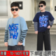 上衣胖男孩宽松卫衣洋气打底衫 新款 T恤加肥加大春秋季 胖男童长袖