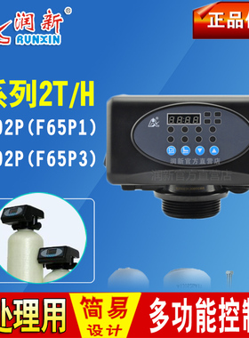 润新软化阀F65P1/P3 润新P系列水处理软水多路阀2T/H多功能控制阀