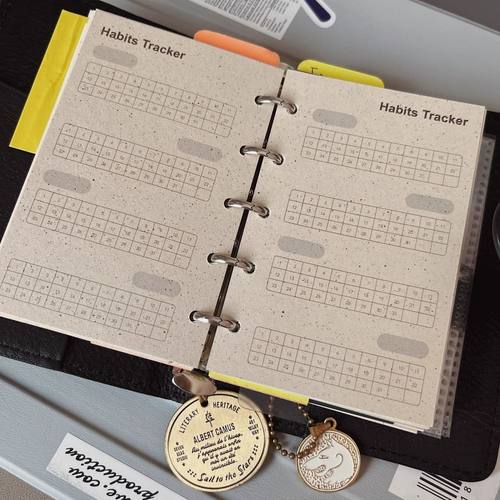 M5/A7手帐月计划活页替芯