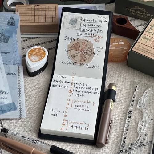 可可巧口袋本手账本空白笔记本