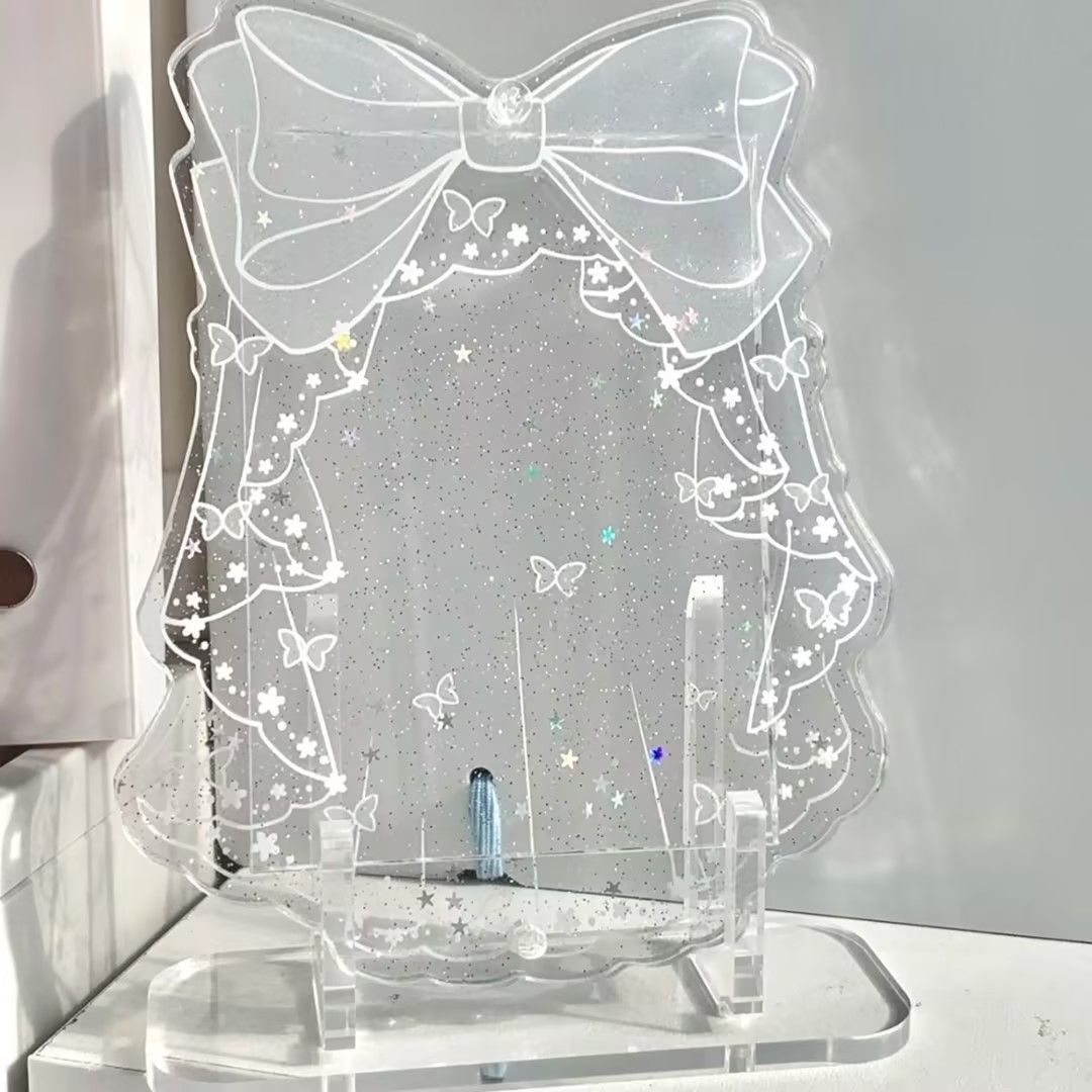 头纱相框卡套3寸装饰保护框摆件