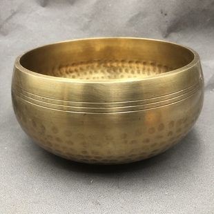 古玩杂项佛音 铜碗 瑜伽碗套装 大中小号家居摆件 客厅 中式