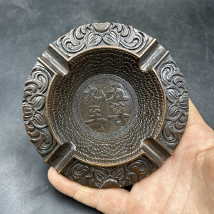 包邮五福临门笔洗 牛气冲天笔架 烟灰缸家居工艺装饰摆件