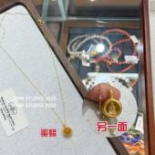 2025蜜蜡镂空佛像项链XL0101