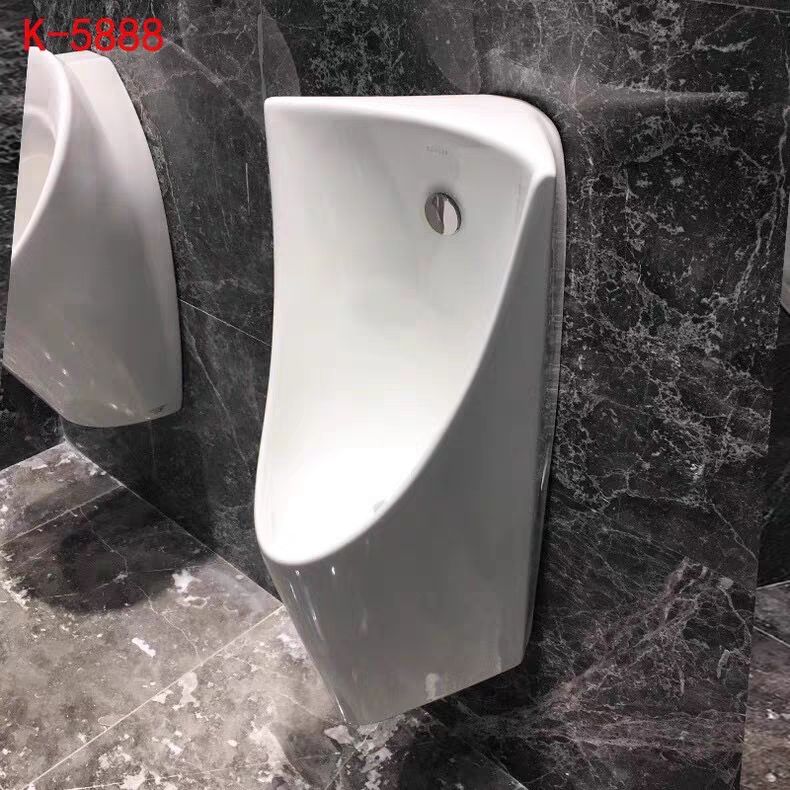 酒店工程小便斗感应一体小便池挂墙式陶瓷感应自动冲水家用小便器