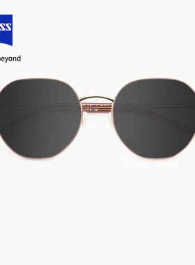 ZEISS德国蔡司开车防晒墨镜男23133百搭时尚眉线框太阳镜防紫外线