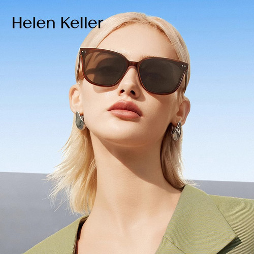 海伦凯勒明星同款男女潮流太阳镜