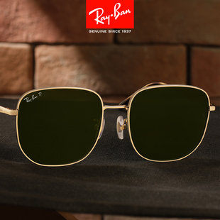 0RB3713D男女金属大框偏光墨镜 RayBan雷朋太阳镜新款 明星款