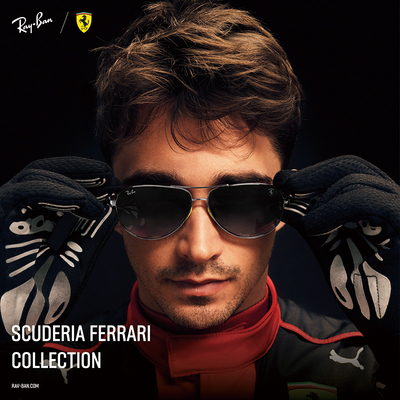 雷朋法拉利联名款飞行员男女墨镜