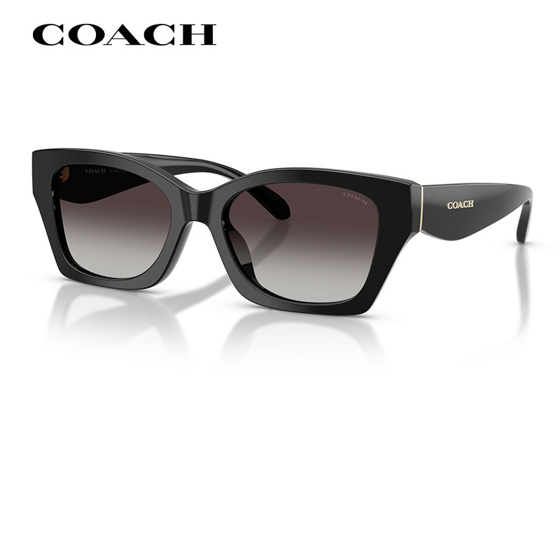 【2026新品】COACH蔻驰复古潮猫眼太阳镜女HC8451开车防晒墨镜男