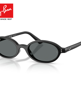 雷朋书呆子窄框椭圆复古偏光墨镜