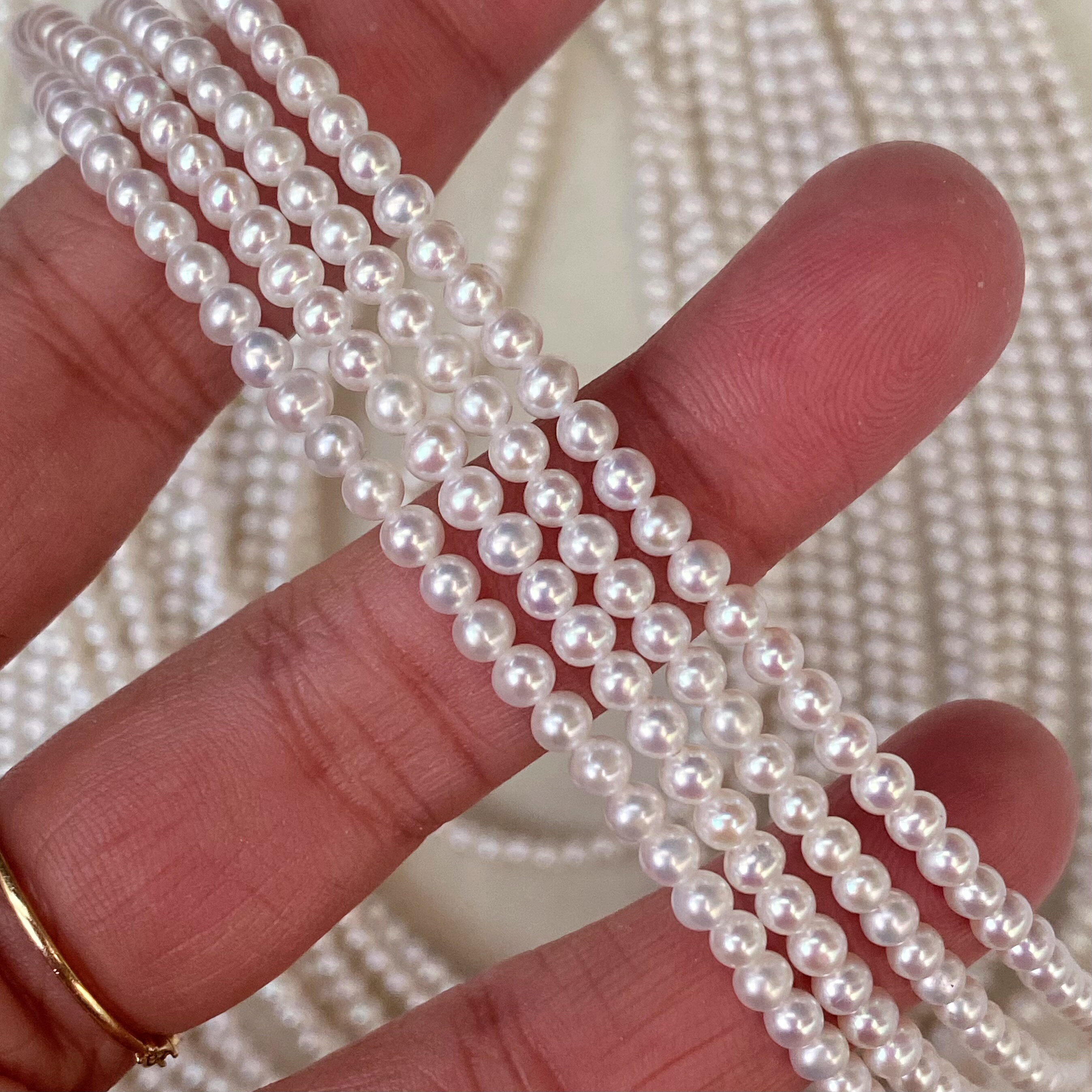 3-3.5mm天然淡水珍珠项链半成品diy串珠真珍珠baby链真珍珠小米链,珠宝/钻石/翡翠,颈饰,淘宝优惠券,粉丝福利购,淘宝优惠卷