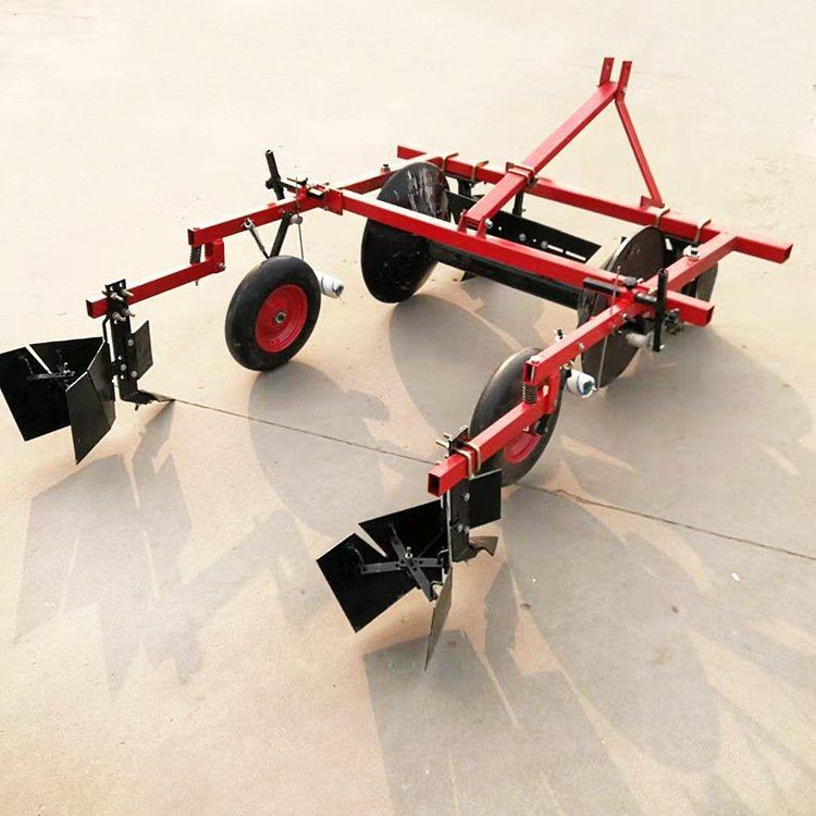 四轮车带起垄旋耕机覆膜机农田用烤烟高垄覆膜机红薯用起垄覆膜机
