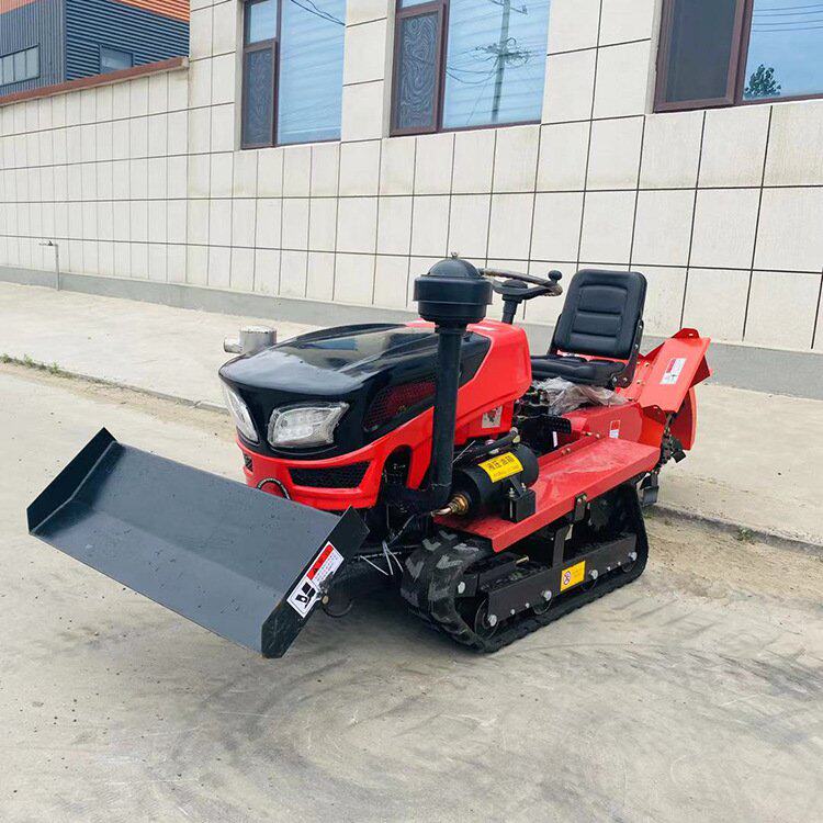 35马力履带式微耕机农用大鹏果园田园管理开沟机大马力旋耕机