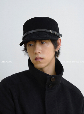 CiKC 长久主义 极简高级感马术帽男女小众时髦百搭秋冬复古骑士帽