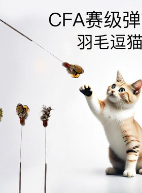 CFA赛级逗猫棒厂家直销新款