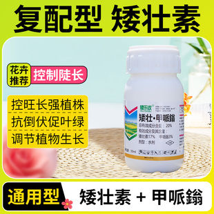矮壮甲哌嗡多肉矮壮素花卉专用甲哌鎓植物生长调节剂壮矮素矮壮剂