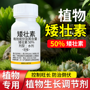 植物矮壮素花卉专用水仙花菊花蔬菜油菜多肉太阳花控旺生长调节剂