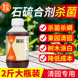 国光石硫合剂旗舰店果树专用清园农药涂白高浓度杀菌红蜘蛛白粉病
