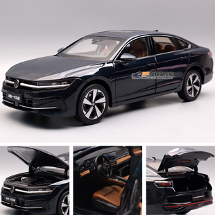 一汽大众原厂1：18迈腾B9合金全开汽车模型收藏摆件礼物